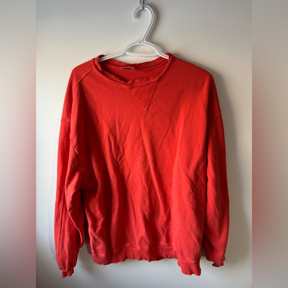 We The Free Women’s Bold Red Crewneck Sweater